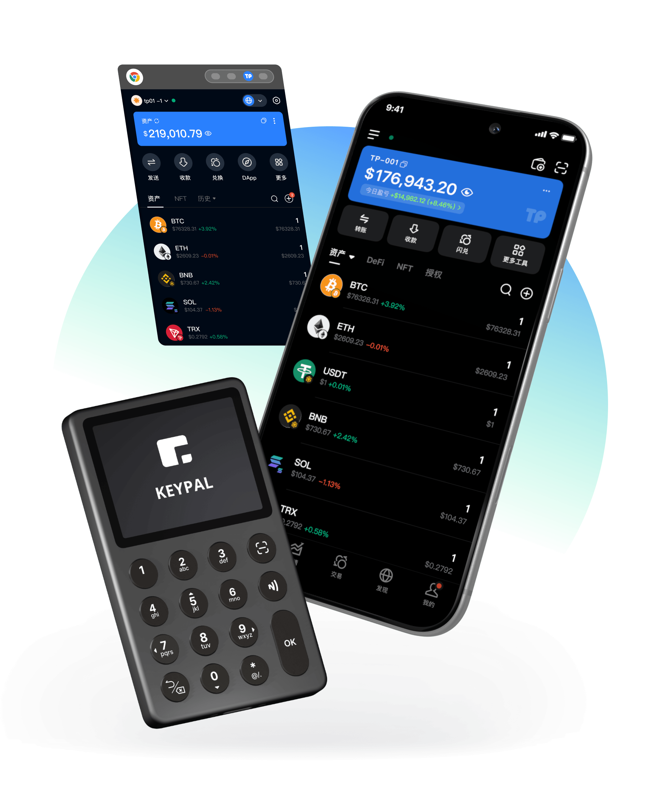 TokenPocket Wallet 產品主視覺